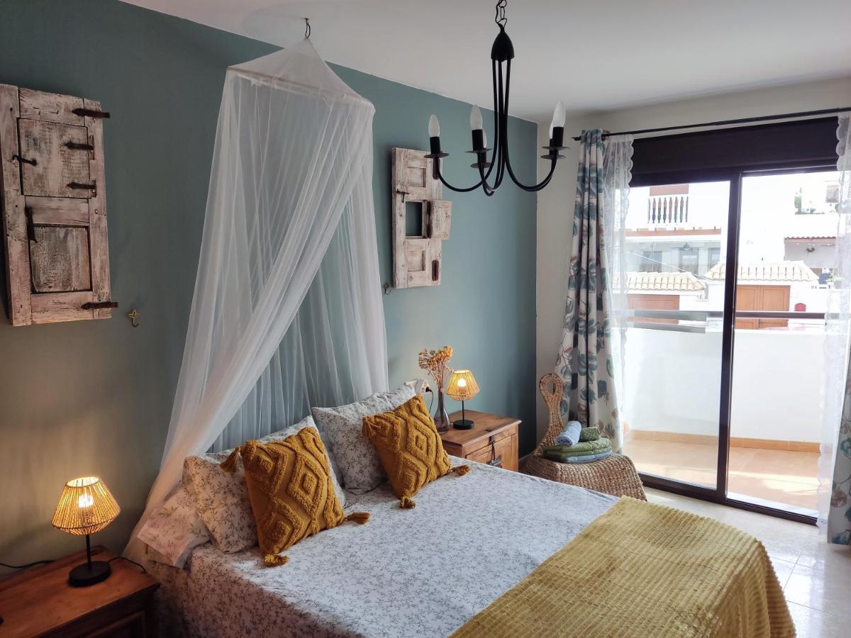 Апартаменты La Pita- Terraza Con Vistas Al Mar & Parking, A 1 Min De La Playa Карбонерас Экстерьер фото